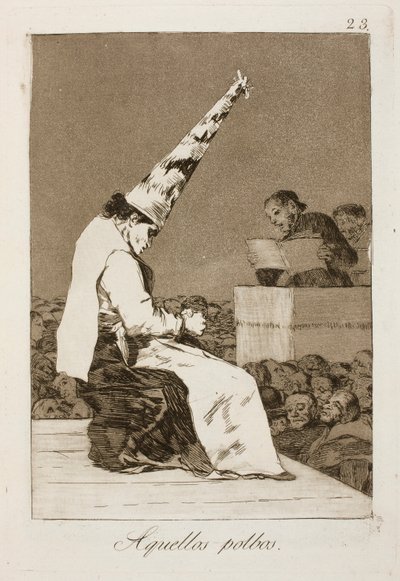 Those Dusts by Francisco de Goya